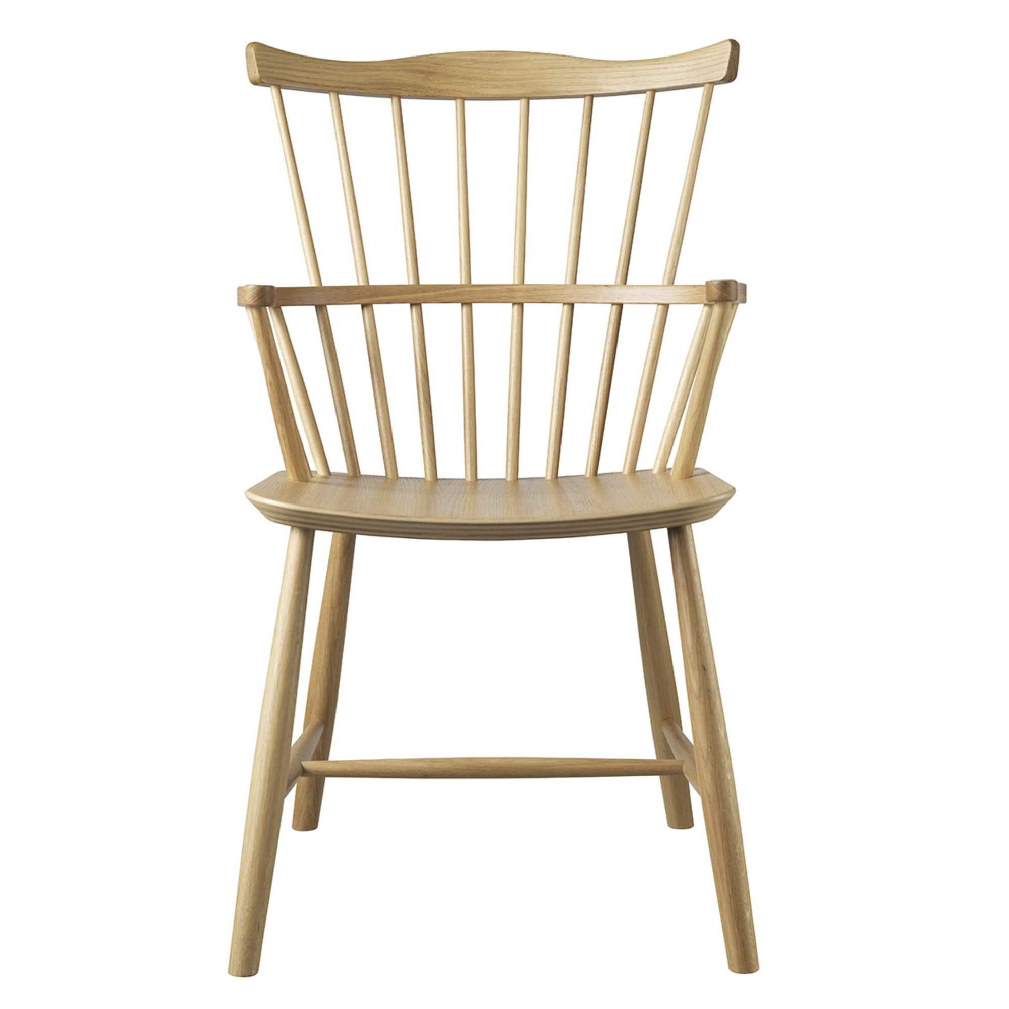 Fdb Møbler Børge Mogensen Chair In Oak, Natural, H 90cm