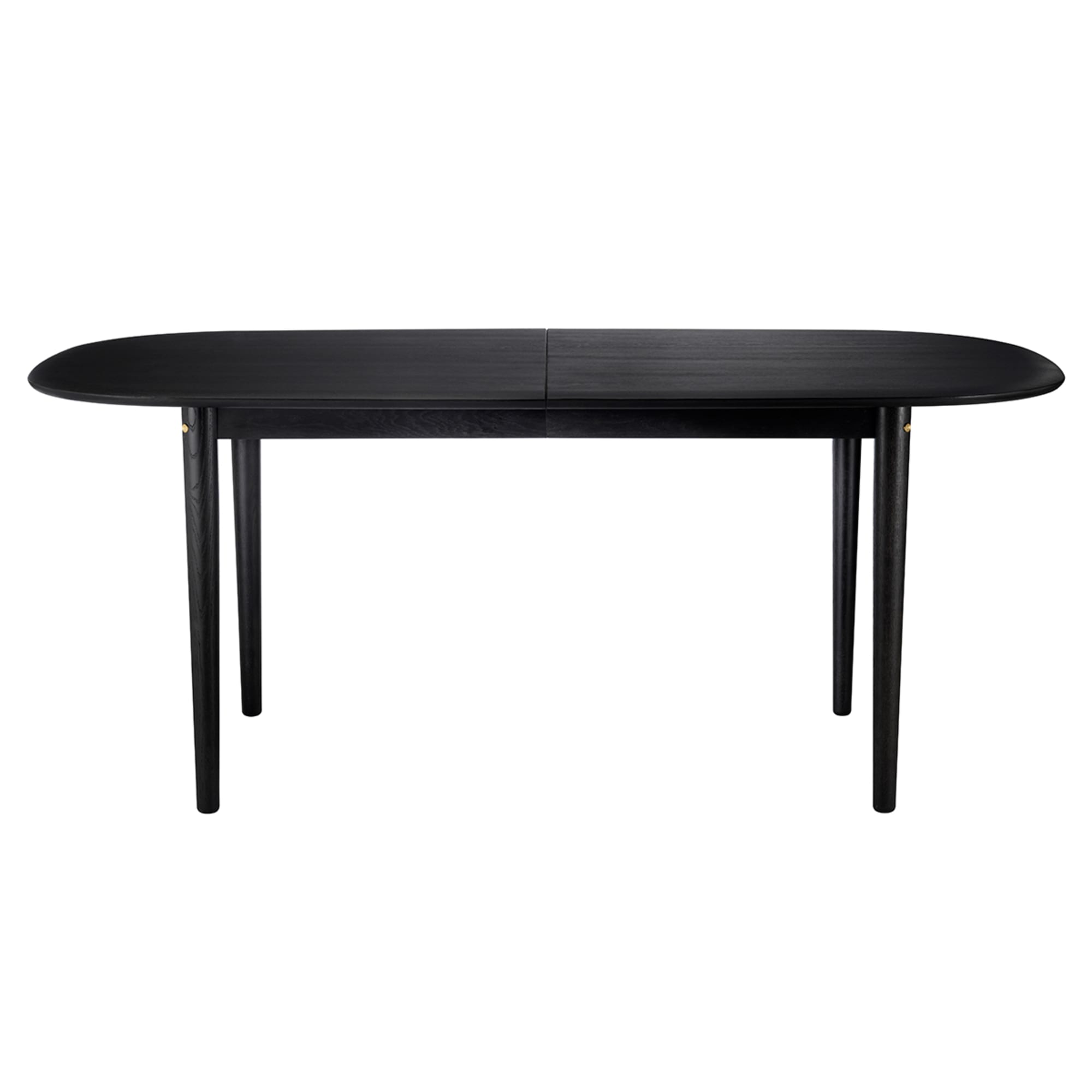 Fdb Møbler C63 E Dining Table With Pull Out Function, Black Oak