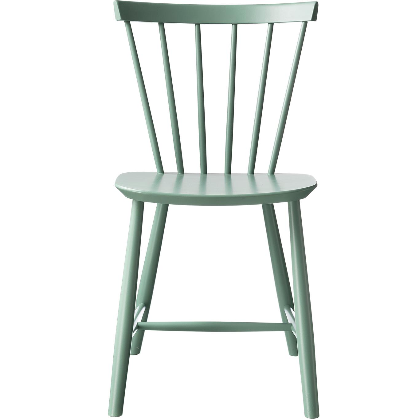 Fdb Møbler Poul Volther J46 Dining Chair Beech, Dust Green, H 80cm