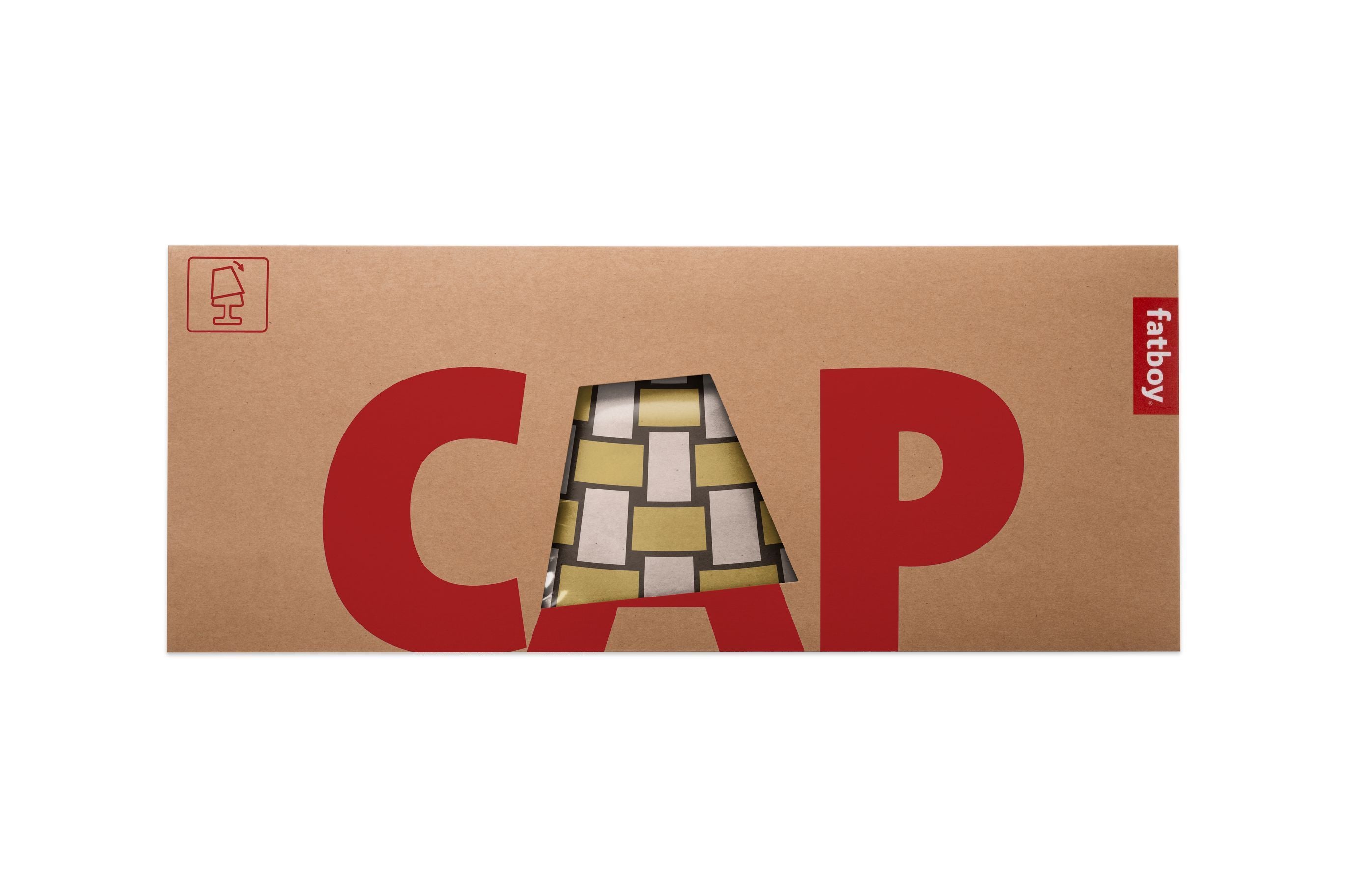 Fatboy Cooper Cappie Lampshade Basket Weave, Gold Honey