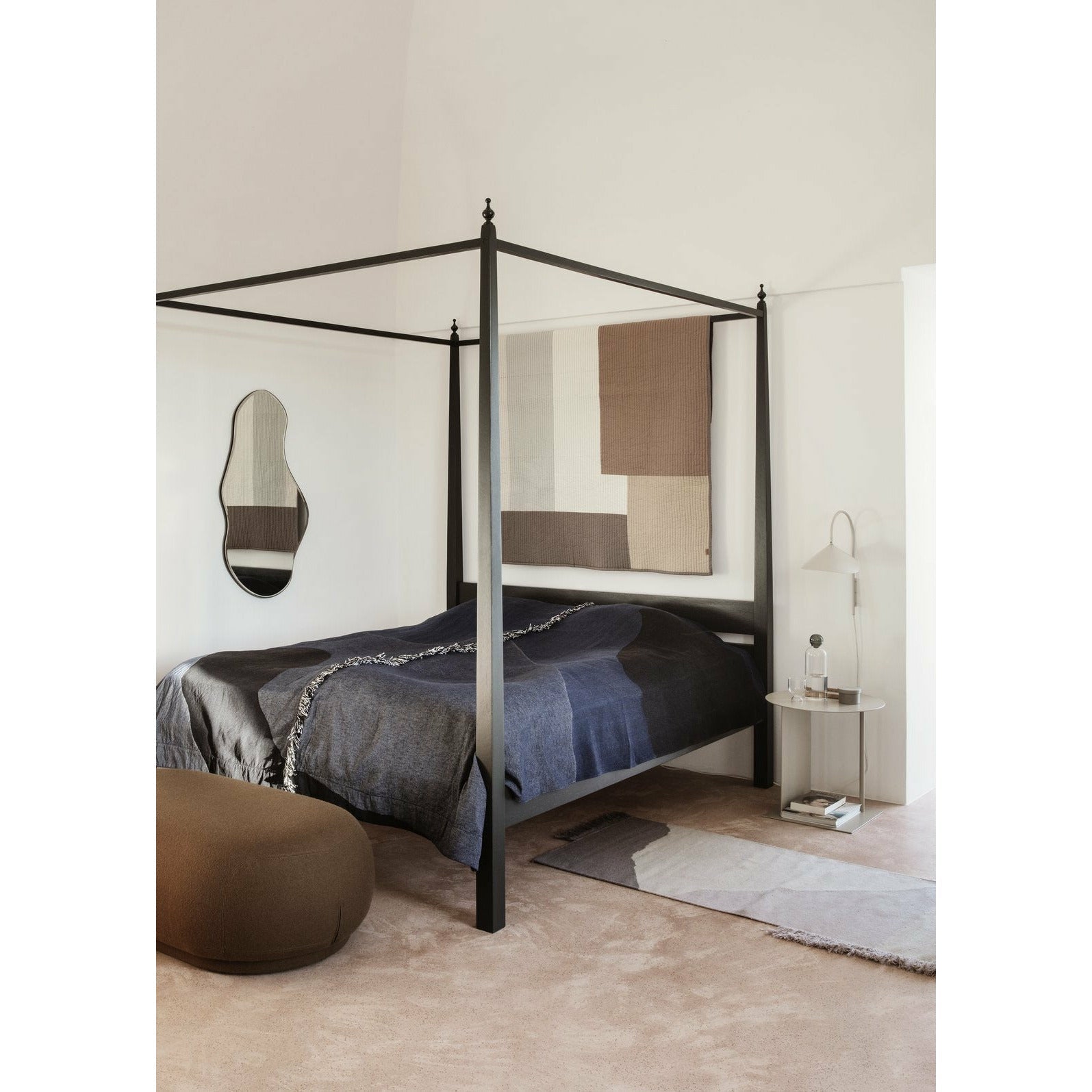 Ferm Living Kelim Borders koberec, 180x70 cm