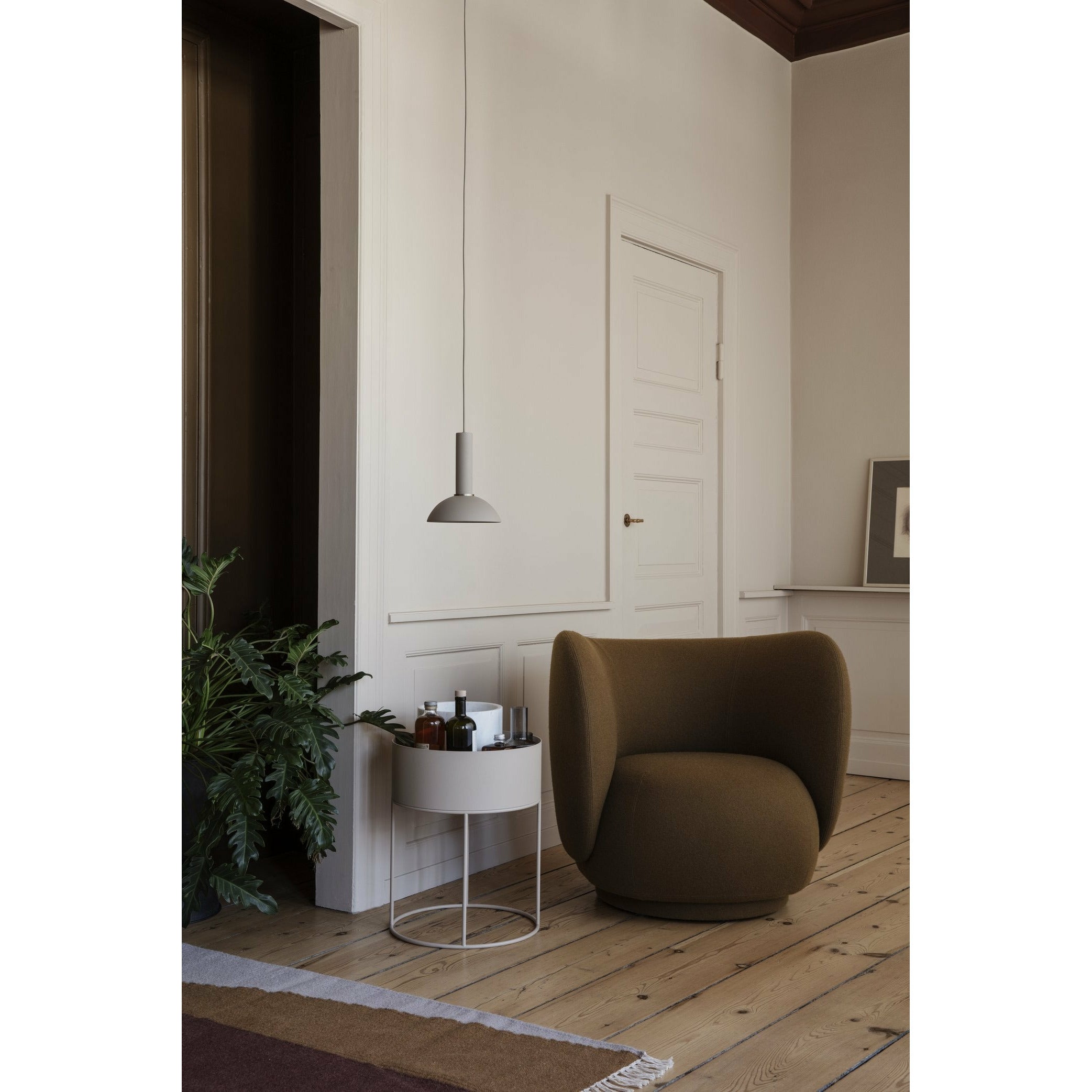 Ferm Living Kelim Borders koberec, 180x70 cm