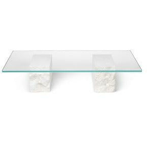 Ferm Living Mineral Coffee Table, Bianco Curia