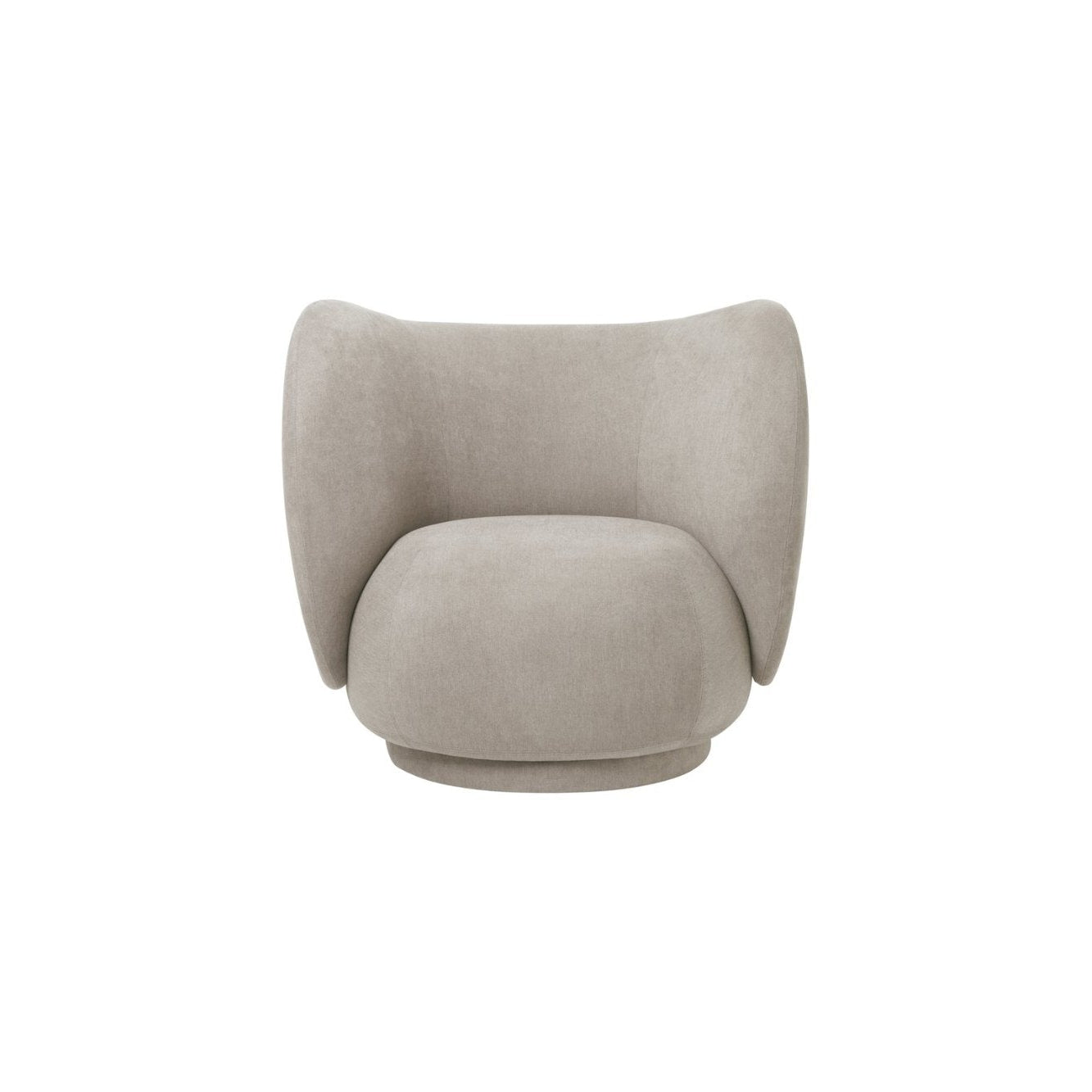 Ferm Living Rico Lounge Armchair Brushed, Sand