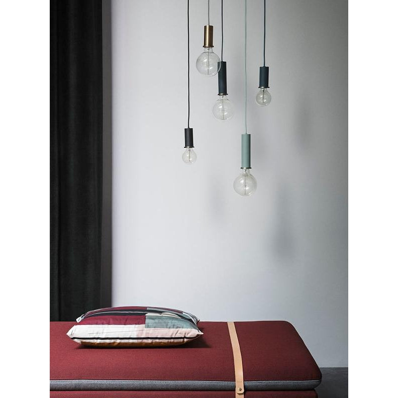Ferm Living Pendule de base bleu foncé, 10 cm