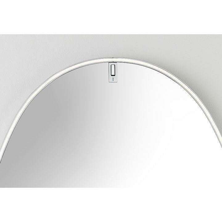 Flos La Plus Belle Mirror With Integrated Lighting, Aluminium