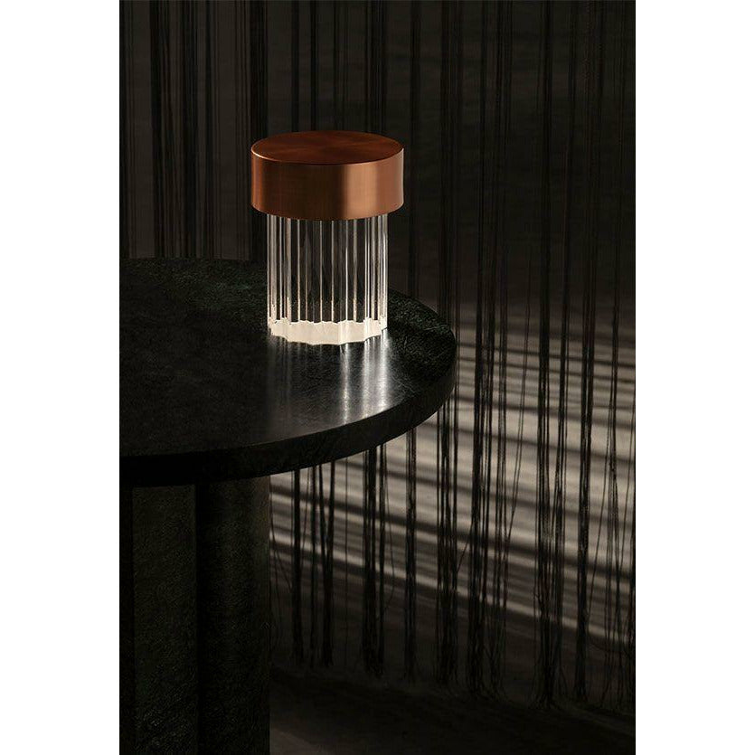 Flos Last Order Fluted Table Lamp, Brass