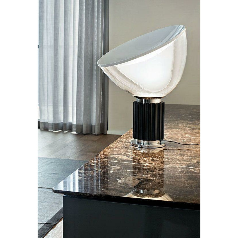 Flos Taccia Small Table Lamp Glass Shade Small, Bronze