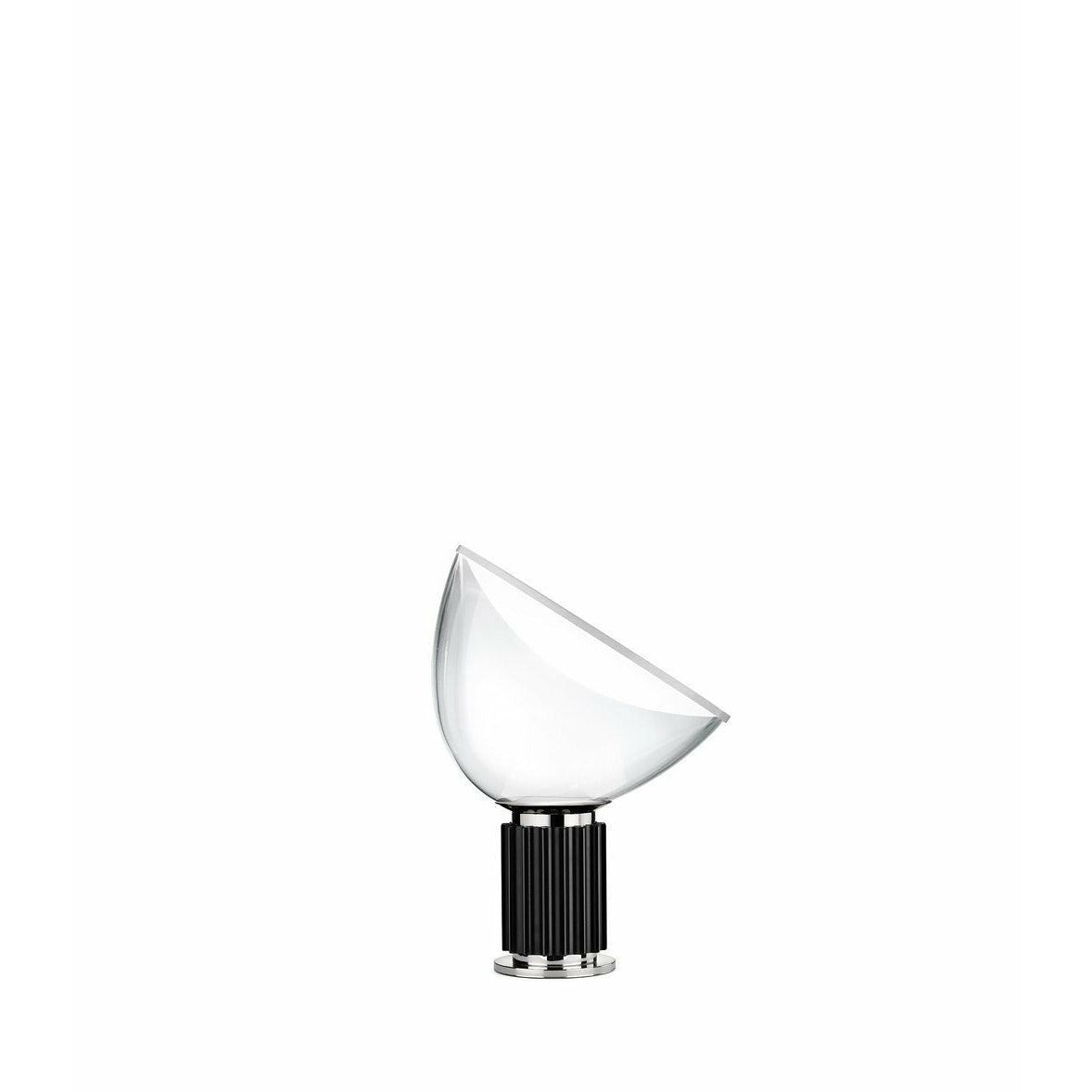 Flos Taccia Small Table Lamp Glass Shade Small, Black