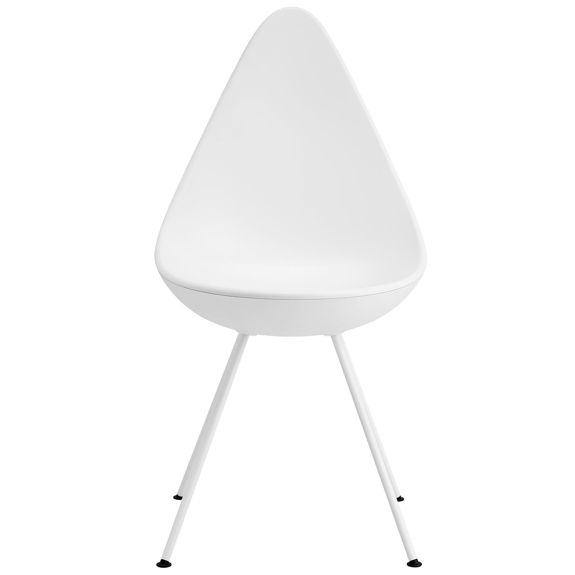 Fritz Hansen The Drop Chair Plastic Monochrome, White