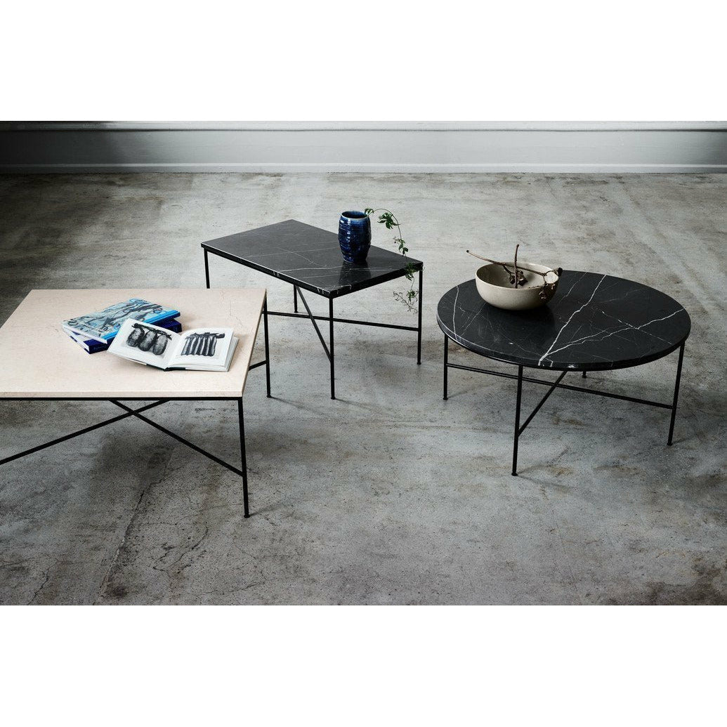 Fritz Hansen Mc300 Planner Round Coffee Table ø80 Cm, Cream