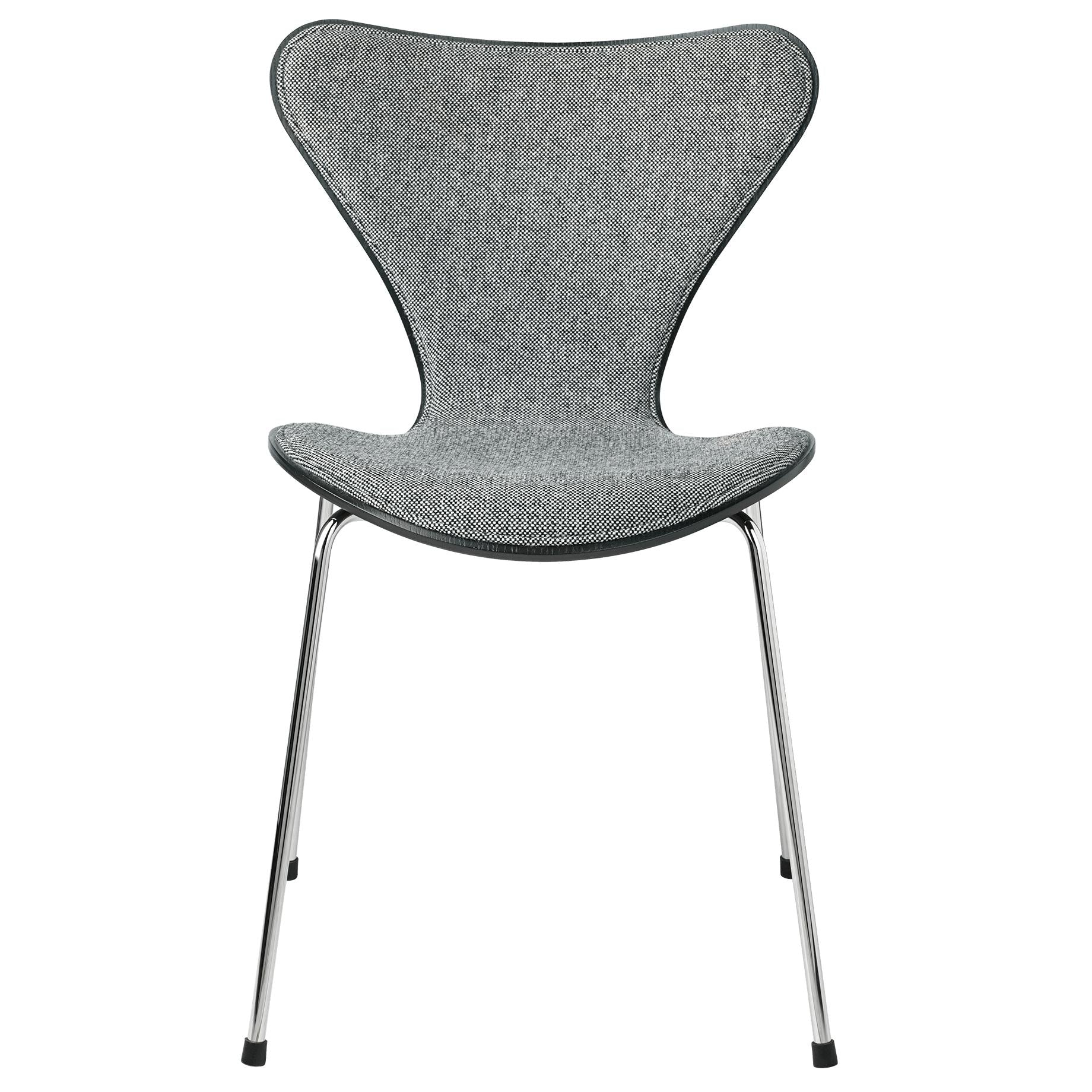 Fritz Hansen Series 7 Chair Front Upholstery Fabric, Hallingdal Light Grey