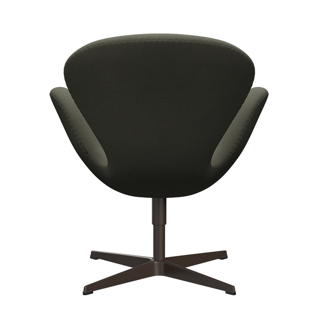 Fritz Hansen Swan Lounge stol, brun bronze/diablo varm grå
