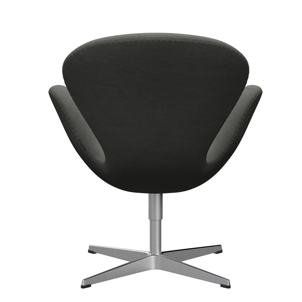 Fritz Hansen Swan Lounge stol, satin børstet aluminium/stålcutgrå
