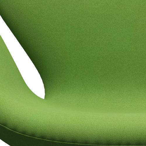Fritz Hansen Swan Lounge stol, sort lakeret/divina lime lys