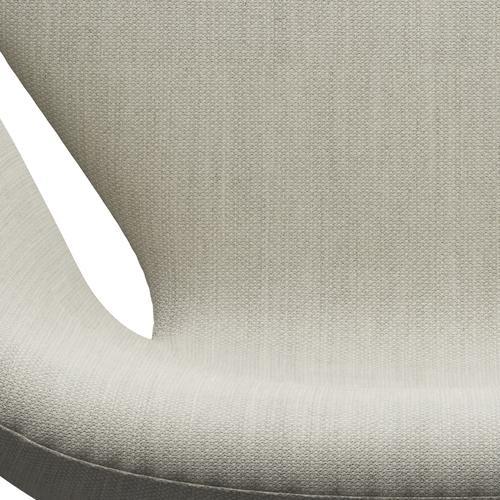 Fritz Hansen Swan Lounge Chair, Black Lacquered/Fiord Grey