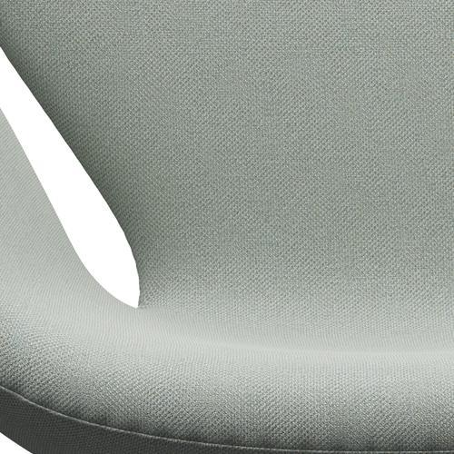 Fritz Hansen Swan Lounge stol, sort lakeret/sunniva myntgrøn