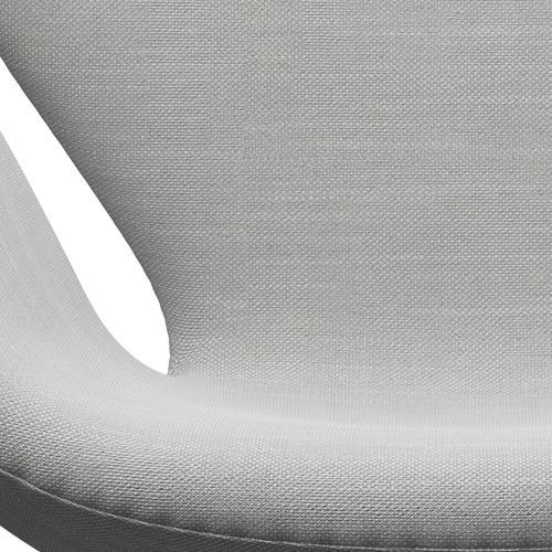 Fritz Hansen Swan Lounge stol, sort lakeret/sunniva naturlig/lysegrå