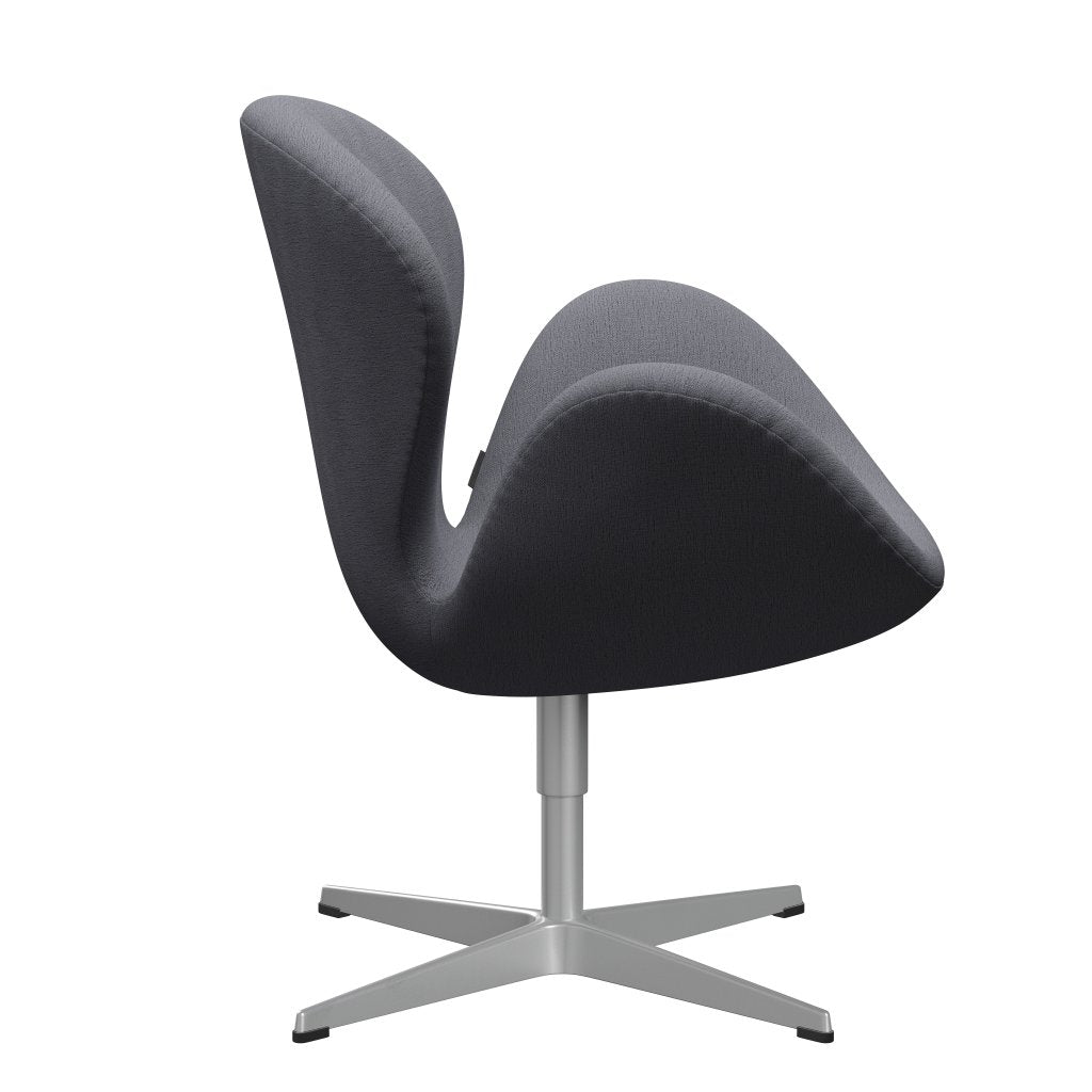 Fritz Hansen Swan Lounge Chair, Silver Grey/Christianshavn Light Grey