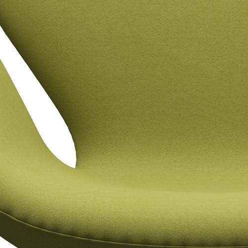Fritz Hansen Swan Lounge stol, sølvgrå/komfort beige/grøn
