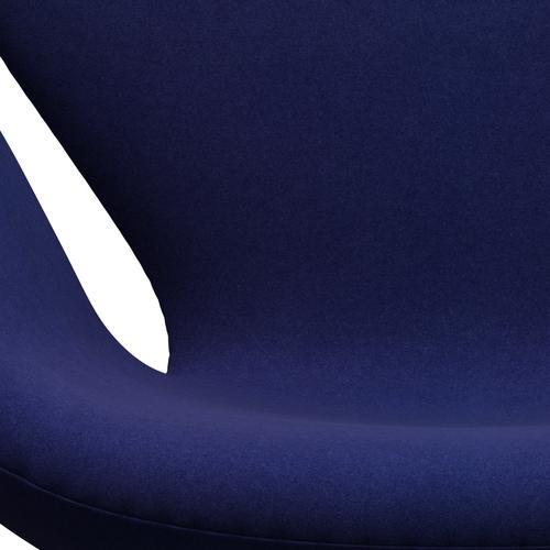 Fritz Hansen Swan Lounge stol, sølvgrå/Divina Violet Dark (684)