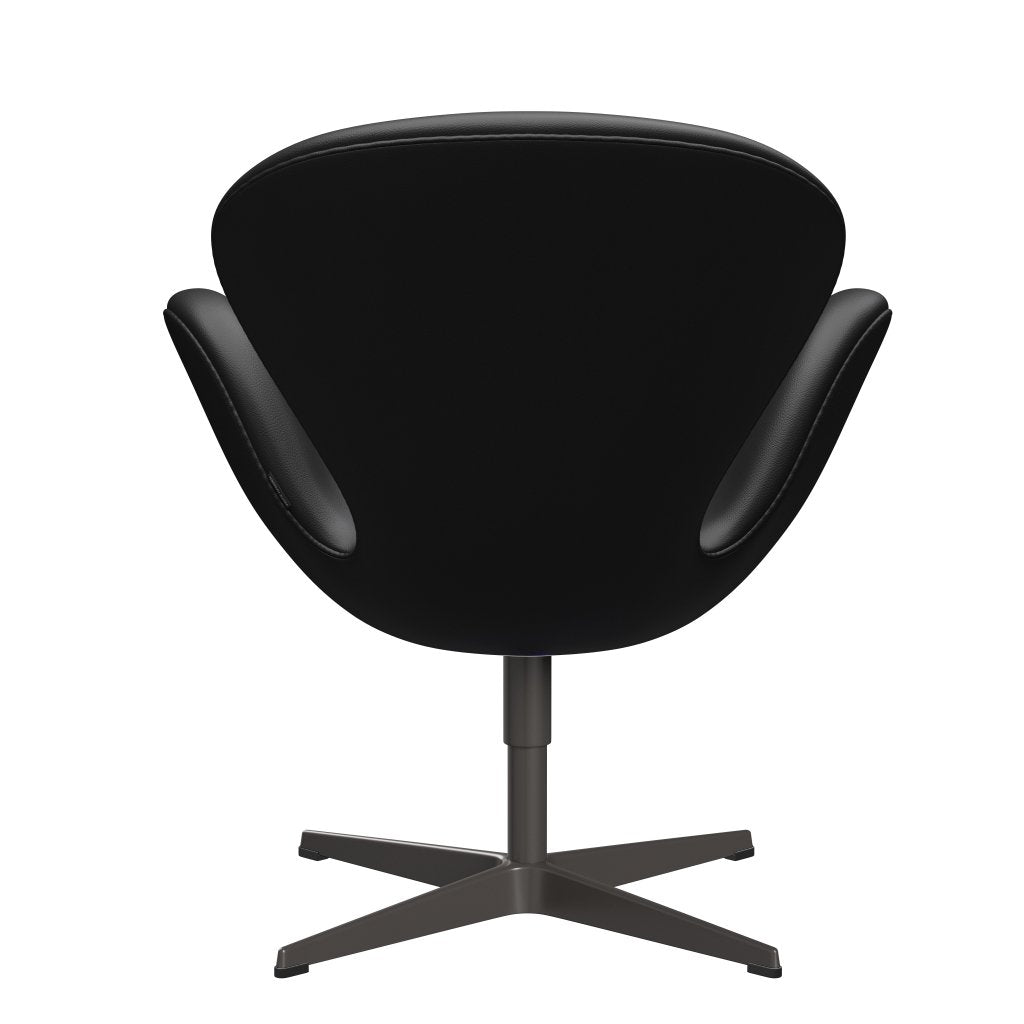 Fritz Hansen Swan Lounge Chair, Warm Graphite/Aura Black