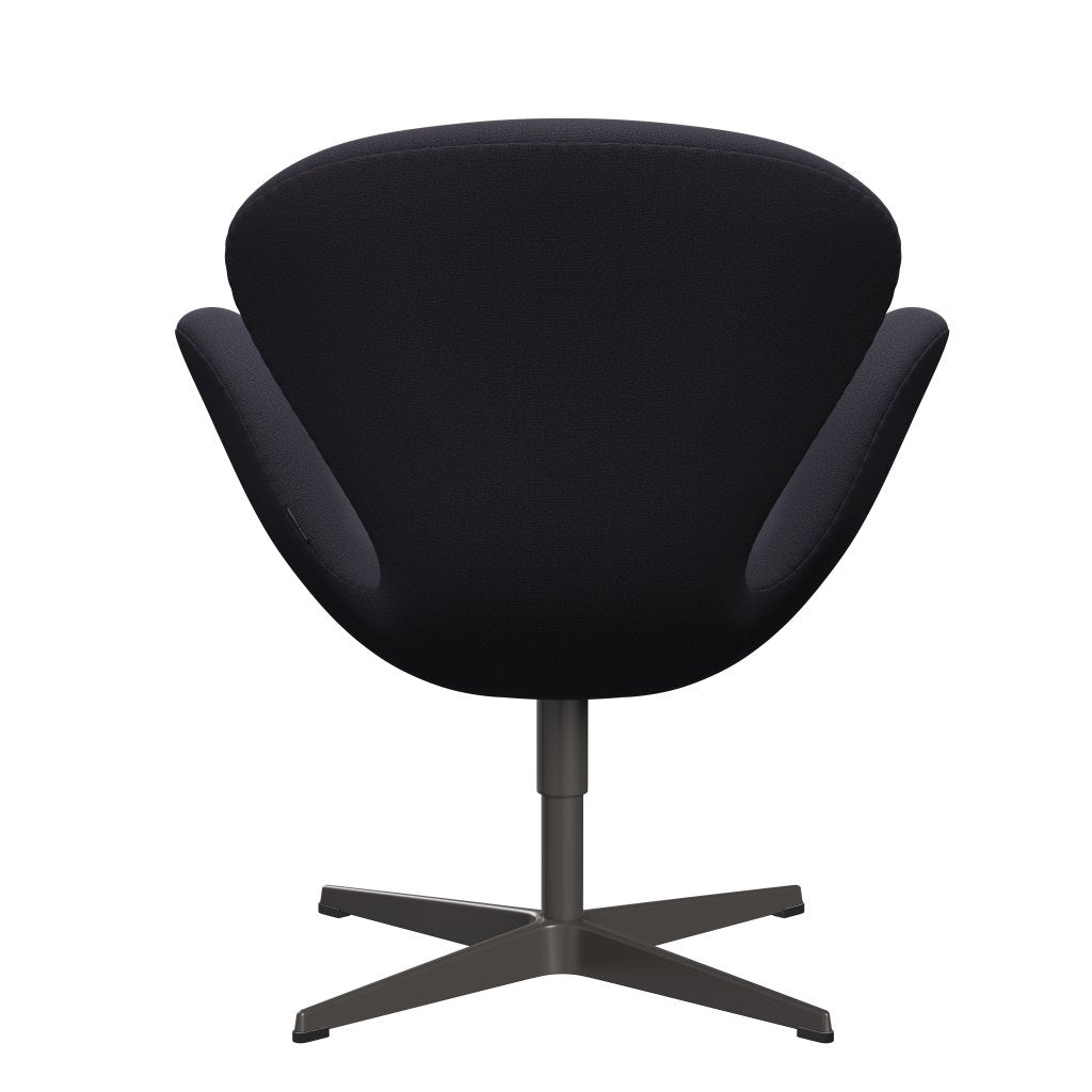 Fritz Hansen Swan Lounge Chair, Warm Graphite/Capture Blue Charcoal