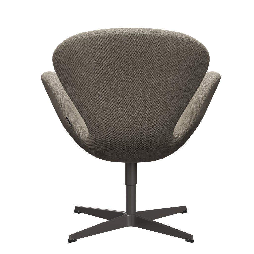Fritz Hansen Swan Lounge Chair, Warm Graphite/Capture Grey Sand
