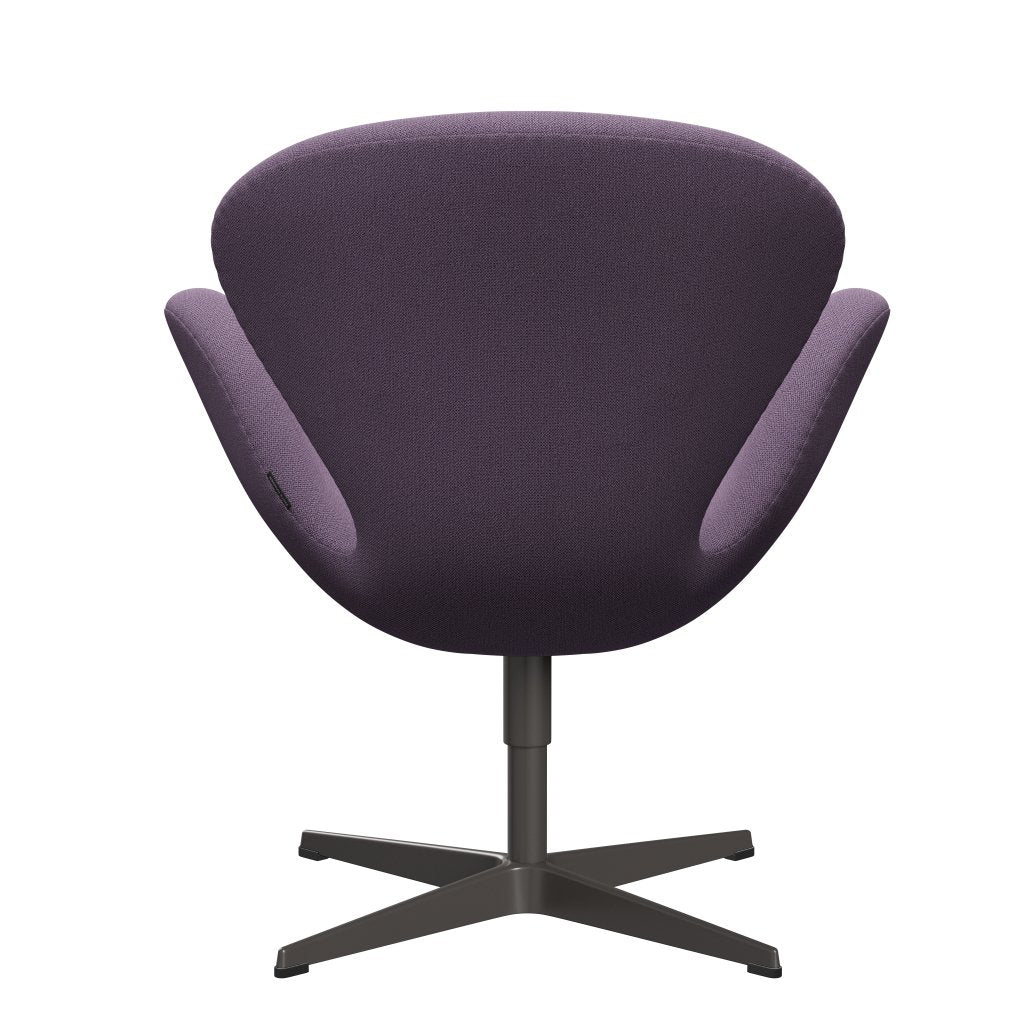 Fritz Hansen Swan Lounge stol, varm grafit/fange lys violet