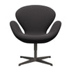 Fritz Hansen Swan Lounge Chair, Warm Graphite/Capture Charcoal