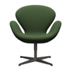 Fritz Hansen Swan Lounge Chair, Warm Graphite/Capture Moss Green