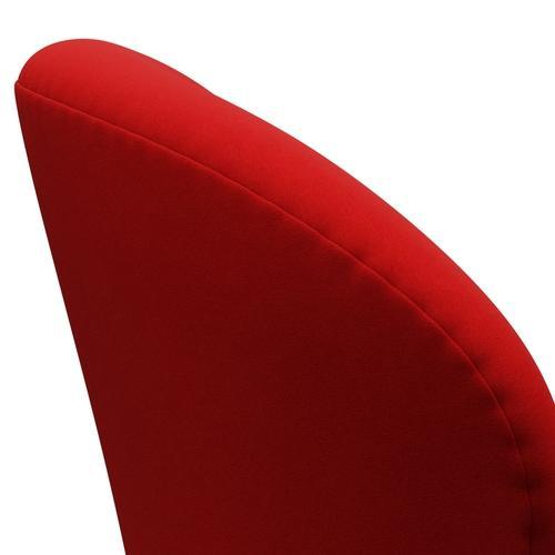 Fritz Hansen Swan Lounge Chair, Warm Graphite/Comfort Red (64003)