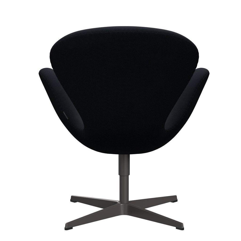 Fritz Hansen Swan Lounge Chair, Warm Graphite/Diablo Dark Blue