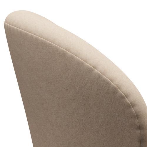 Fritz Hansen Swan Lounge Chair, Warm Graphite/Divina Md Crème