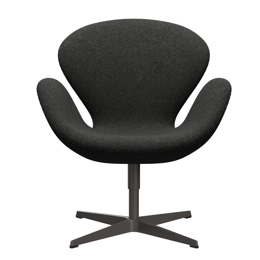 Fritz Hansen Swan Lounge Chair, Warm Graphite/Divina Melange Grey