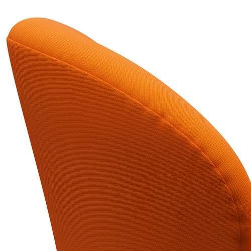 Fritz Hansen Swan Lounge Chair, Warm Graphite/Fame Orange (63077)