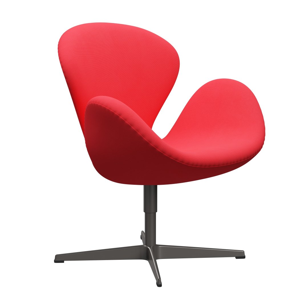 Fritz Hansen Swan Lounge Chair, Warm Graphite/Fame Pink