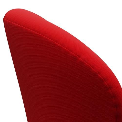 Fritz Hansen Swan Lounge Chair, Warm Graphite/Fame Red (64119)