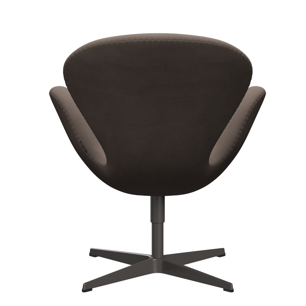 Fritz Hansen Swan Lounge Chair, Warm Graphite/Fame Silver Dark