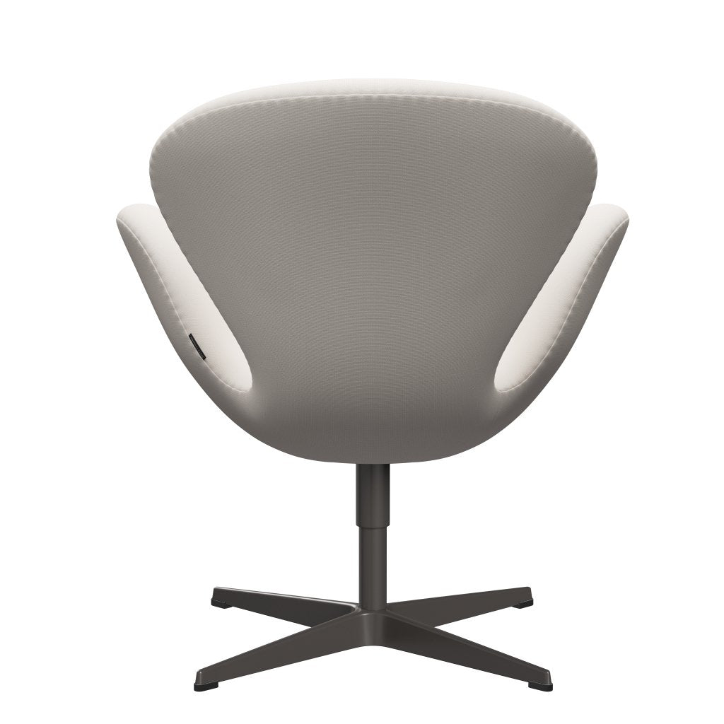 Fritz Hansen Swan Lounge Chair, Warm Graphite/Fame White