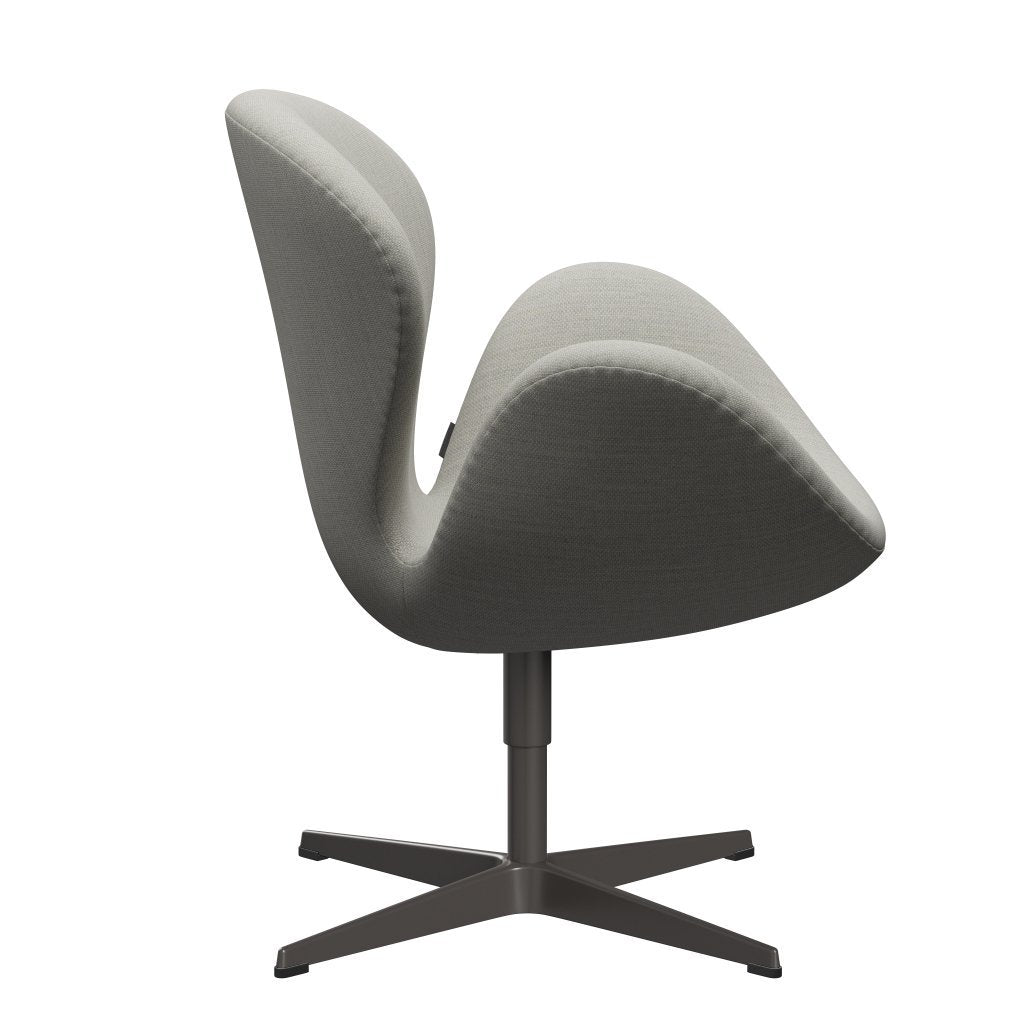 Fritz Hansen Swan Lounge Chair, Warm Graphite/Fiord Beige/Stone