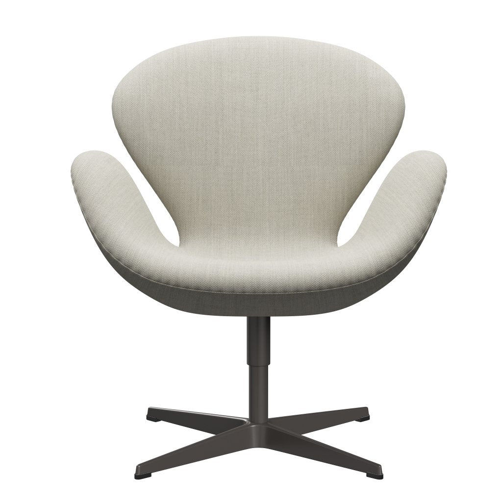 Fritz Hansen Swan Lounge Chair, Warm Graphite/Fiord Grey