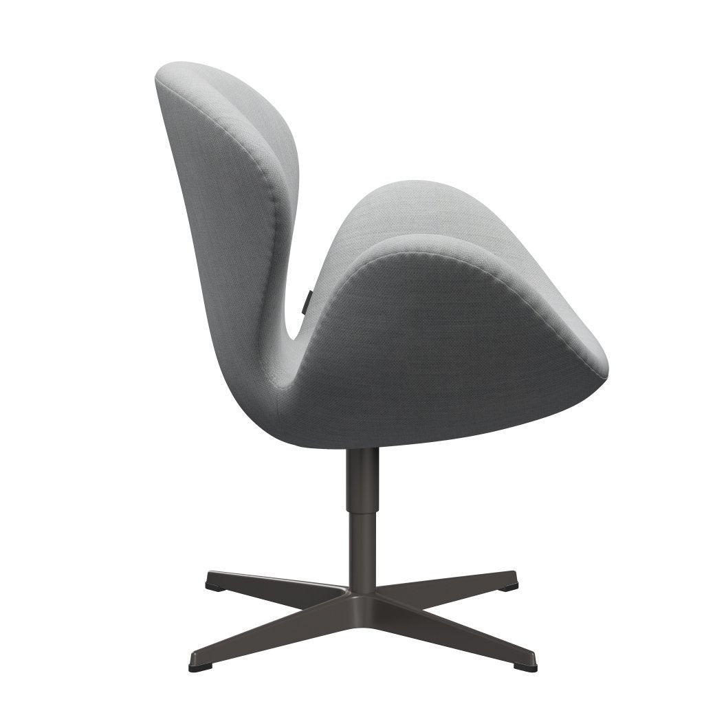 Fritz Hansen Swan Lounge stol, varm grafit/fiord grå/medium grå