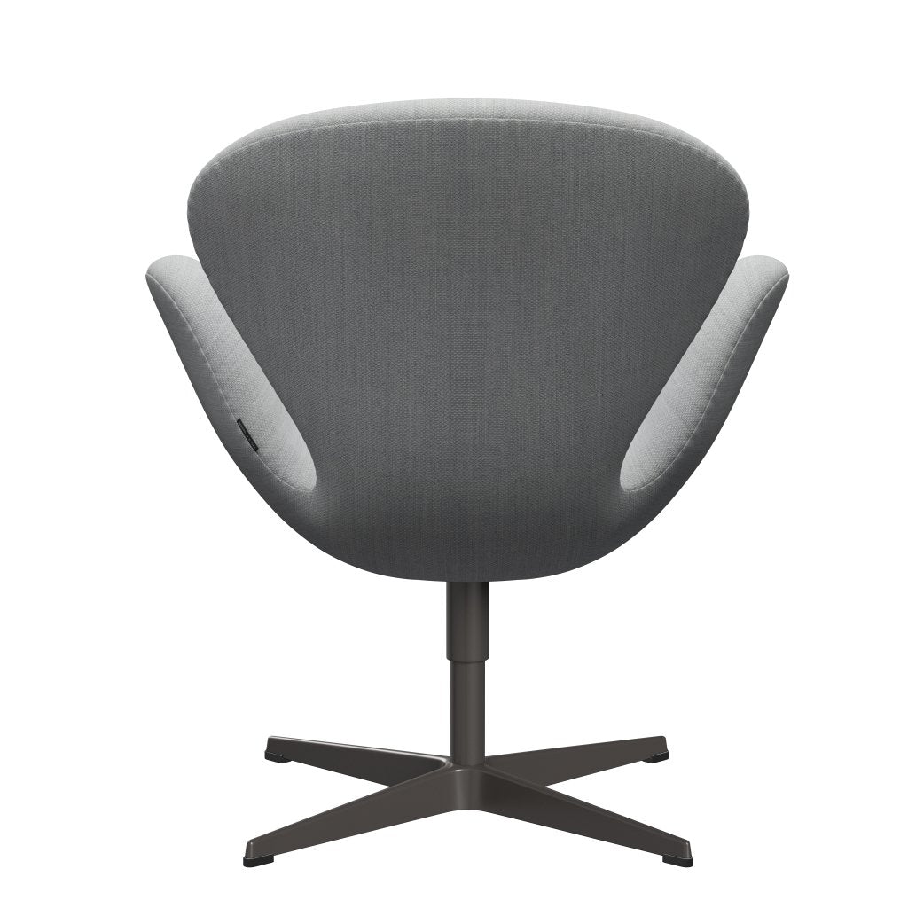 Fritz Hansen Swan Lounge Chair, Warm Graphite/Fiord Grey/Medium Grey