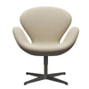 Fritz Hansen Swan Lounge Chair, Warm Graphite/Fiord Natural Sand