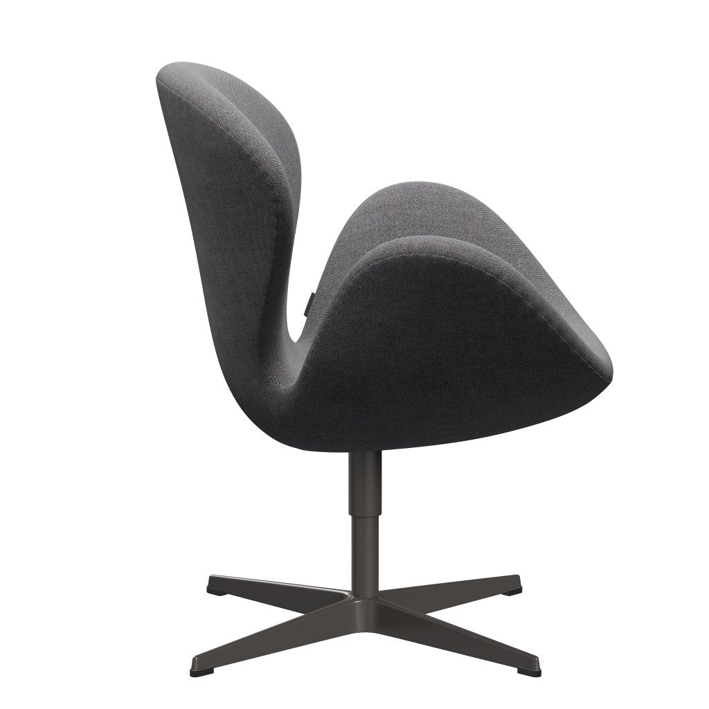 Fritz Hansen Swan Lounge Chair, Warm Graphite/Rime Salt & Pepper