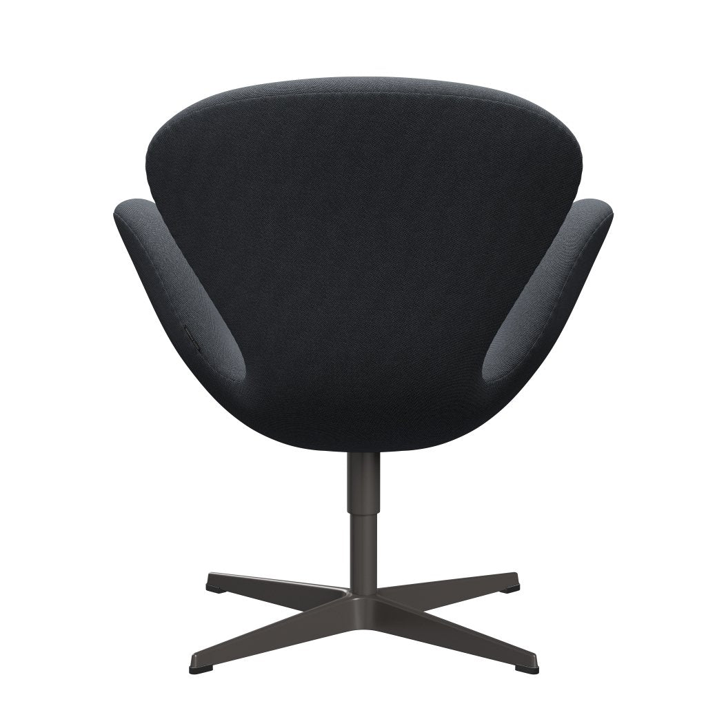 Fritz Hansen Swan Lounge Chair, Warm Graphite/Rime Black/Grey