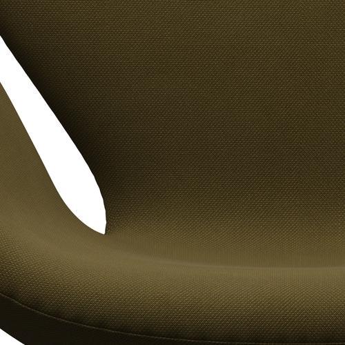 Fritz Hansen Swan Lounge Chair, Warm Graphite/Steelcut Army Green