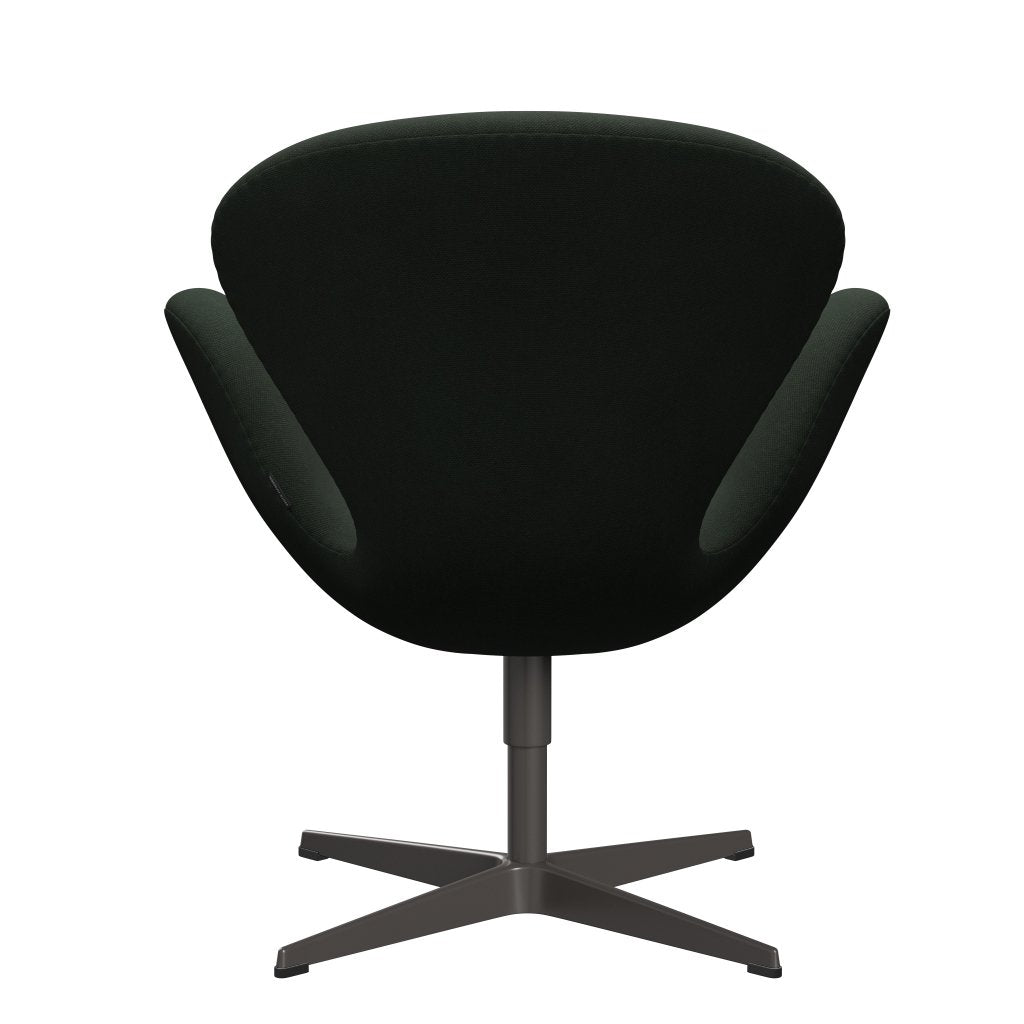 Fritz Hansen Swan Lounge Chair, Warm Graphite/Steelcut Dark Army Green