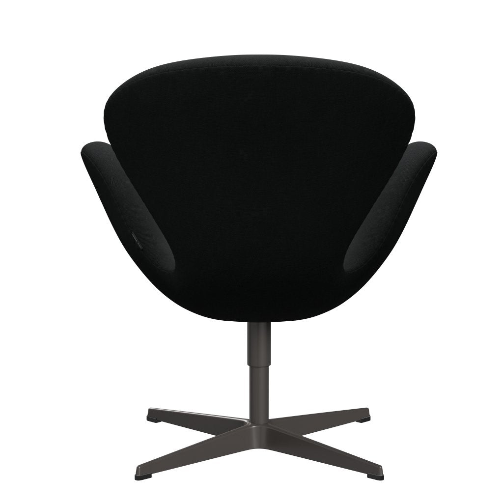 Fritz Hansen Swan Lounge Chair, Warm Graphite/Steelcut Black